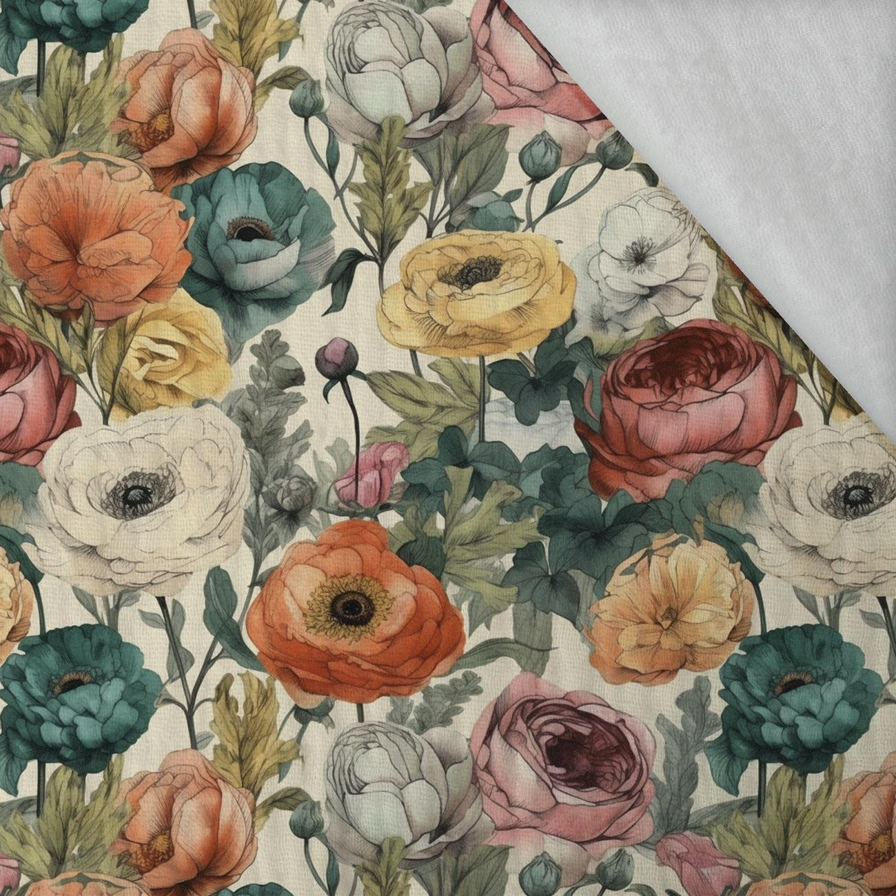 FLOWERS WZ.54 - Baumwoll Musselin