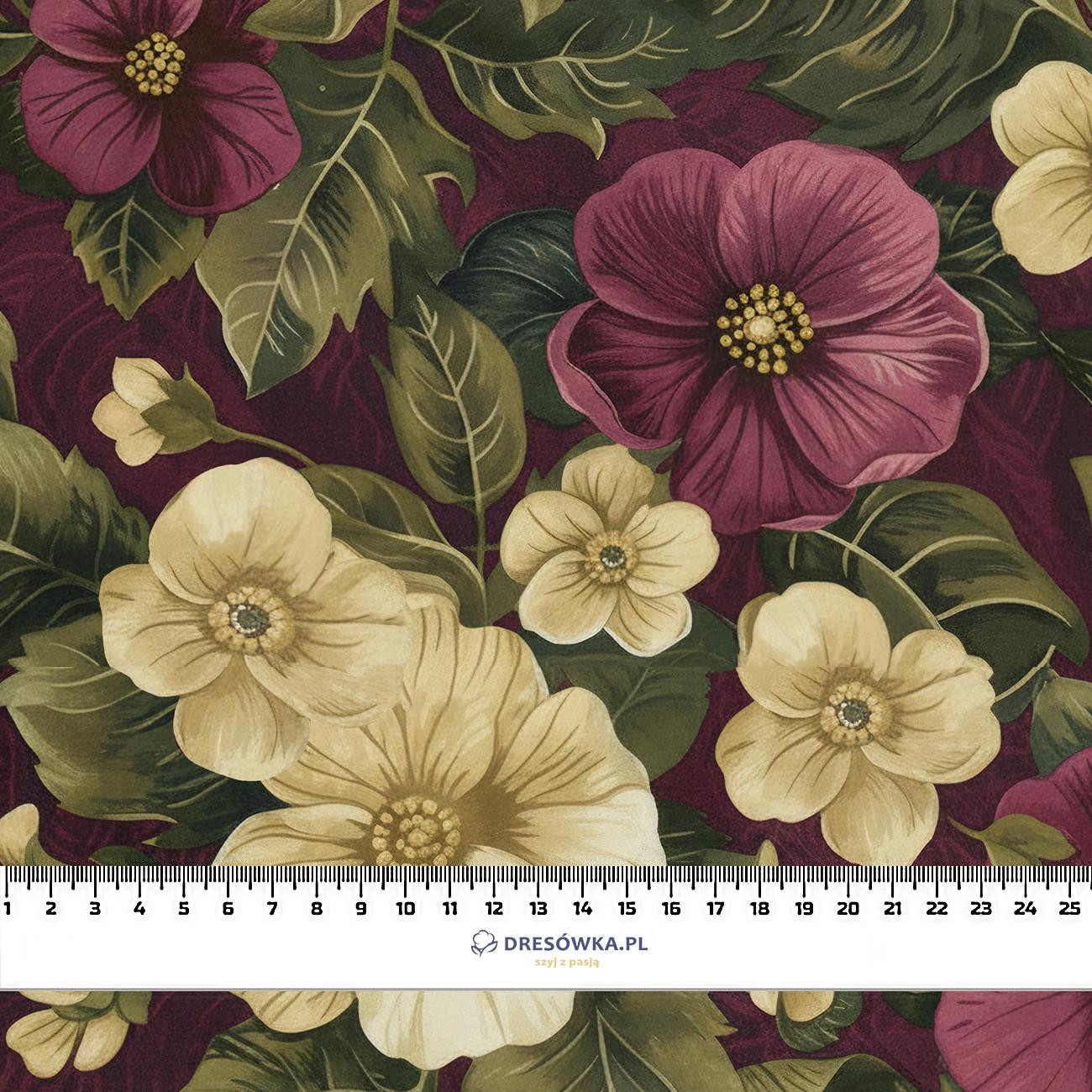 FLOWERS wz.59 (AUBERGINE )