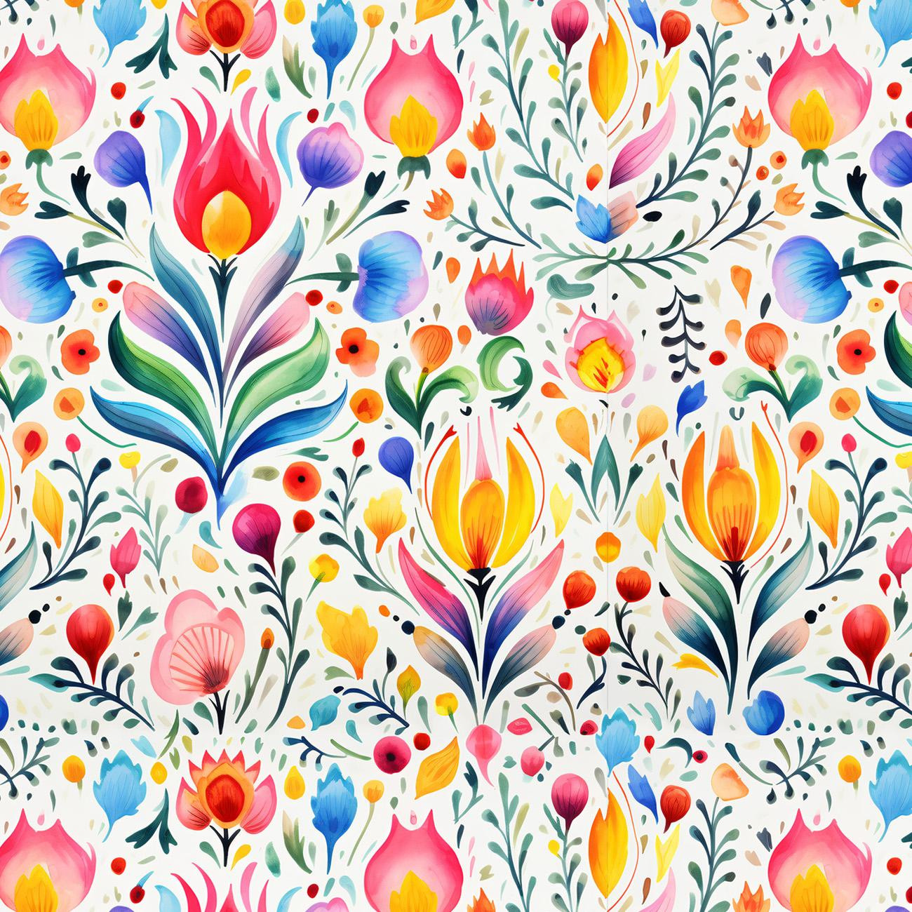 Folk Art wz.14 - Viskose Jersey