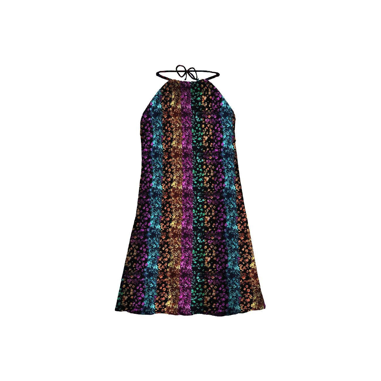 HOLOGRAPHIC RAINBOW wz. 6 - Viskose Jersey