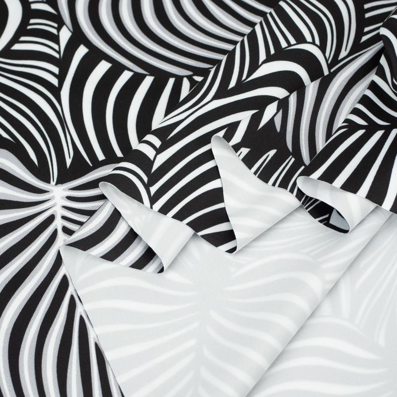 ZEBRA BLÄTTER - Lycra 300g