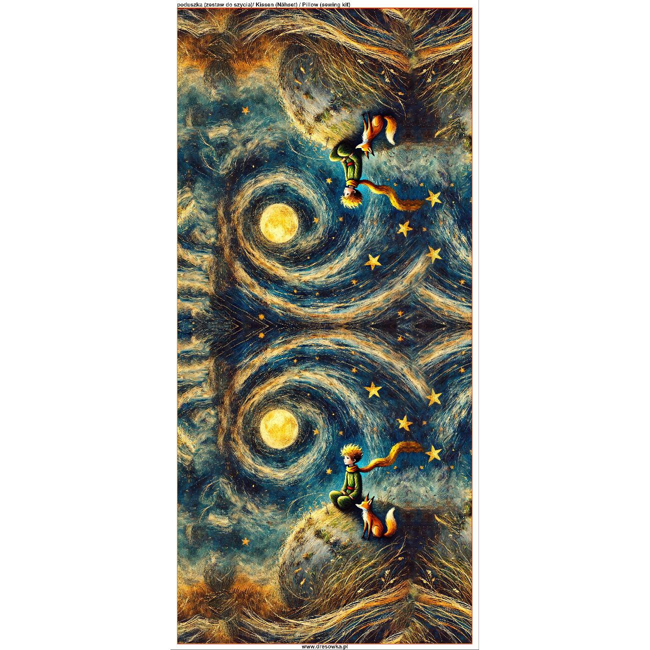 KISSEN 45x45 - FAIRY WORLD MS.17 - Panama 220g - Nähset