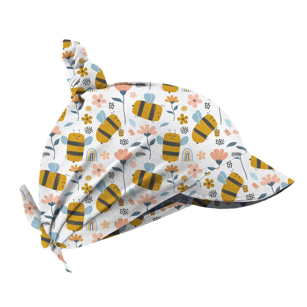 GEMALTE BIENEN - Baumwoll Webware