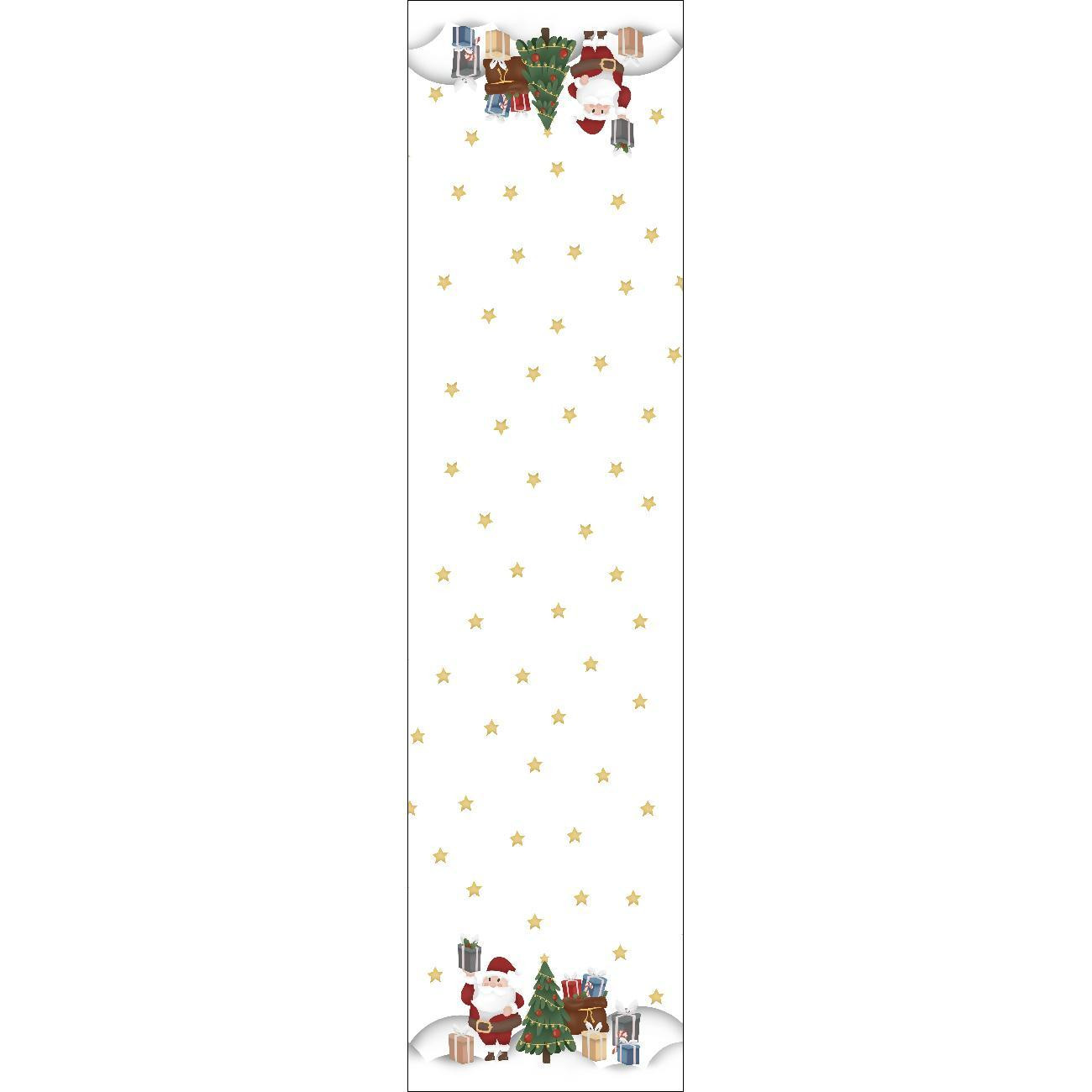 TISCHLÄUFER PANEL - IM WEIHNACHTSMANN WALD  - Nähset