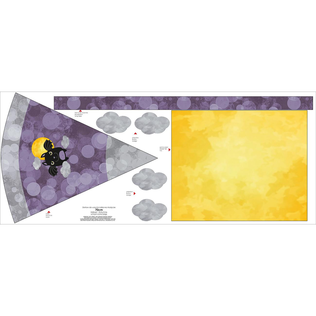 Schultüte - FLEDERMAUS LUTZ - Nähset