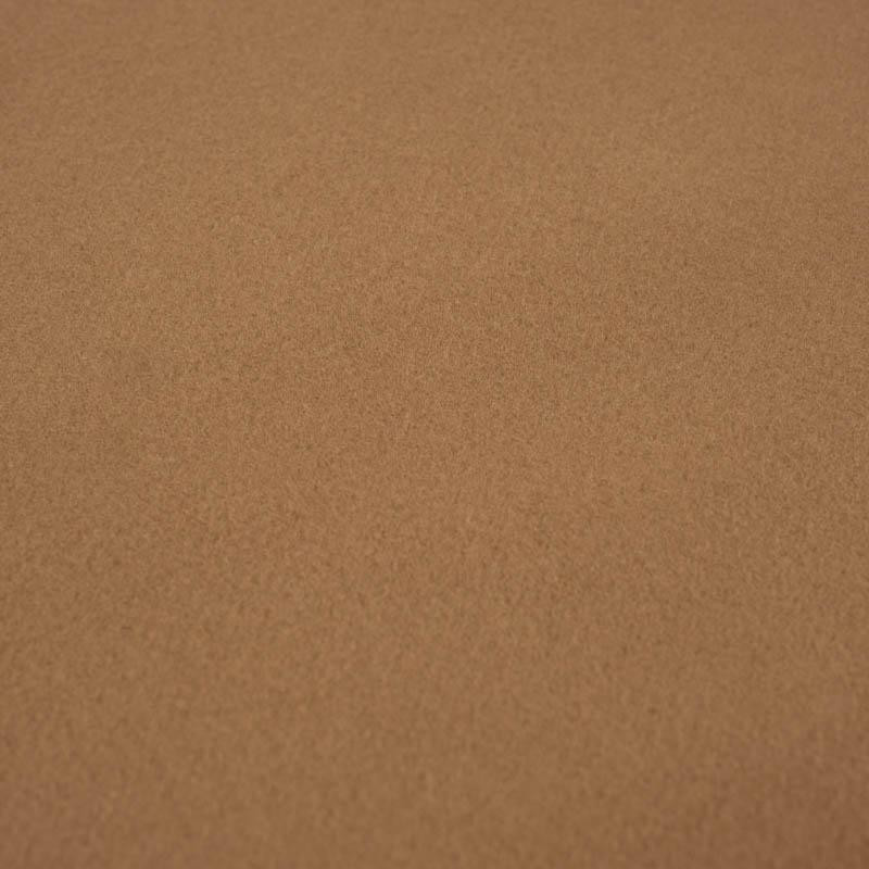 90cm BRAUN - Mantelstoff / Flausch 