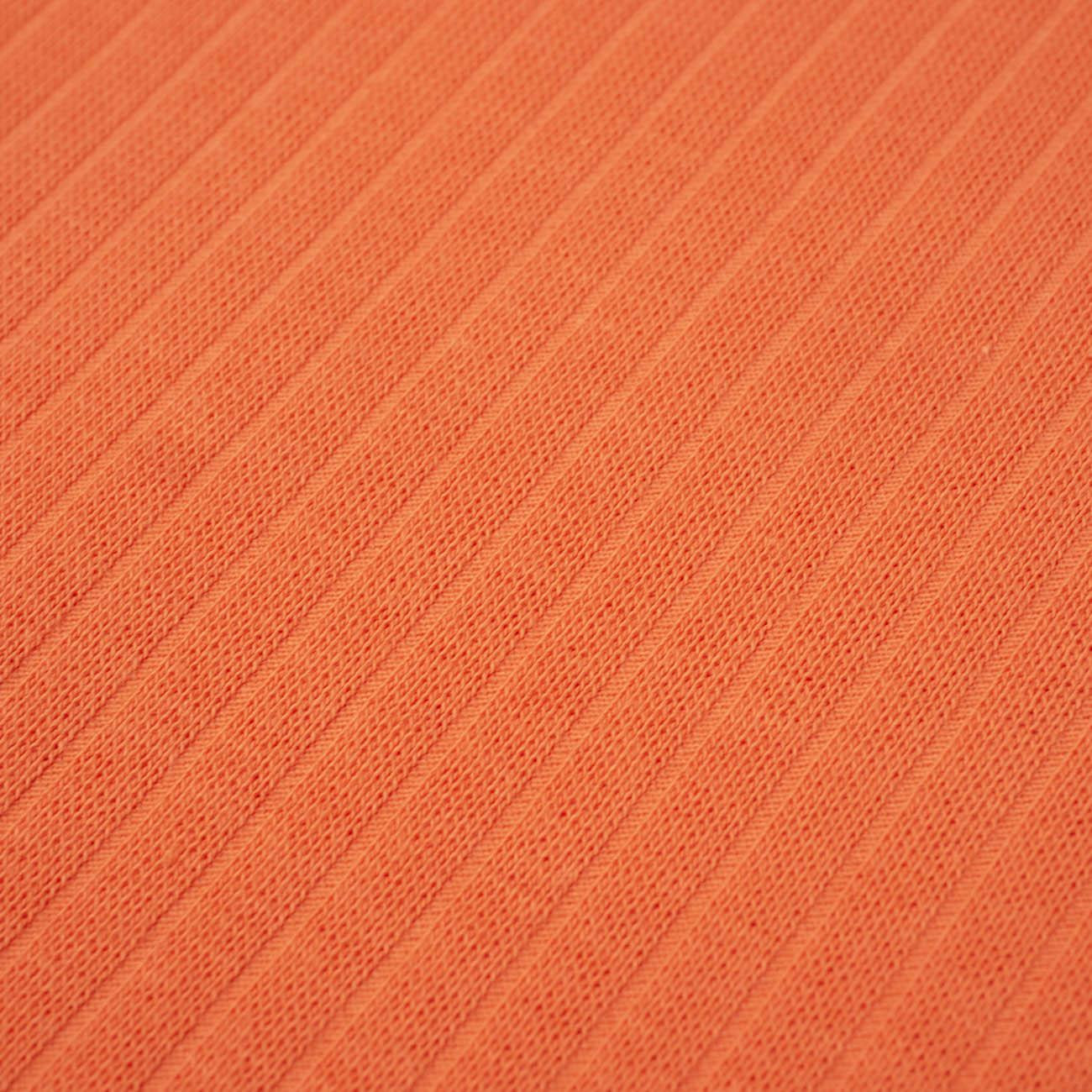 ORANGE - Dünner Rippenstrick