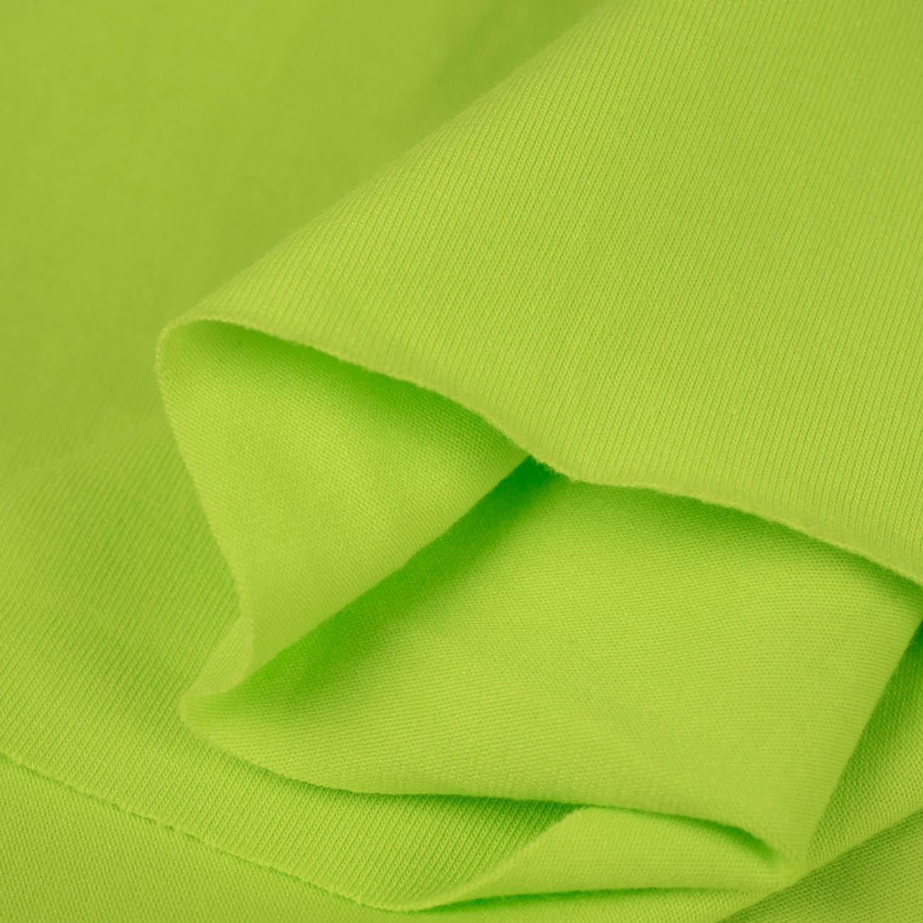 D-30 LIME NEON - single jersey mit elastan TE210