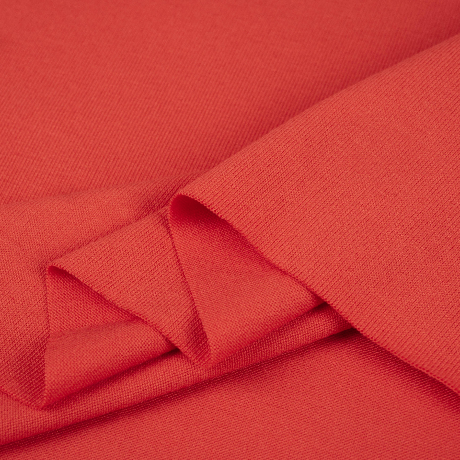W-44 KORALLENROT - Viskose jersey 210g