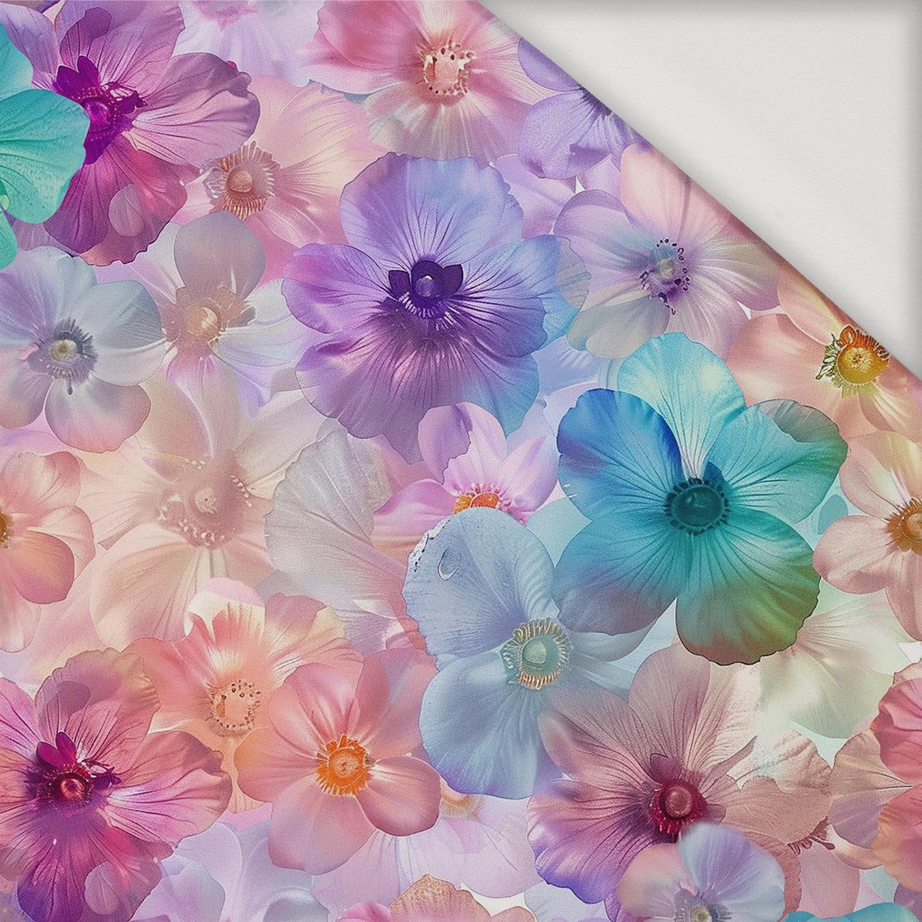 100cm PASTEL FLOWERS WZ.9 - Viskose Jersey