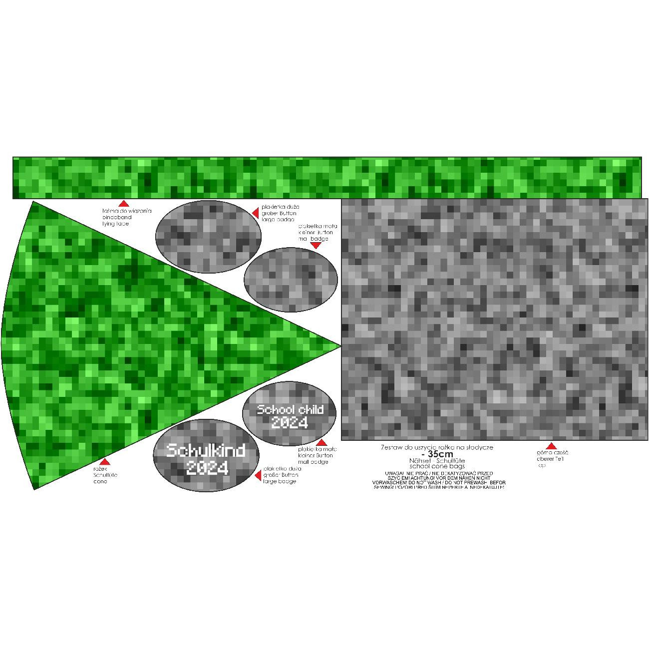 Schultüte - PIXEL MS.2 - Nähset