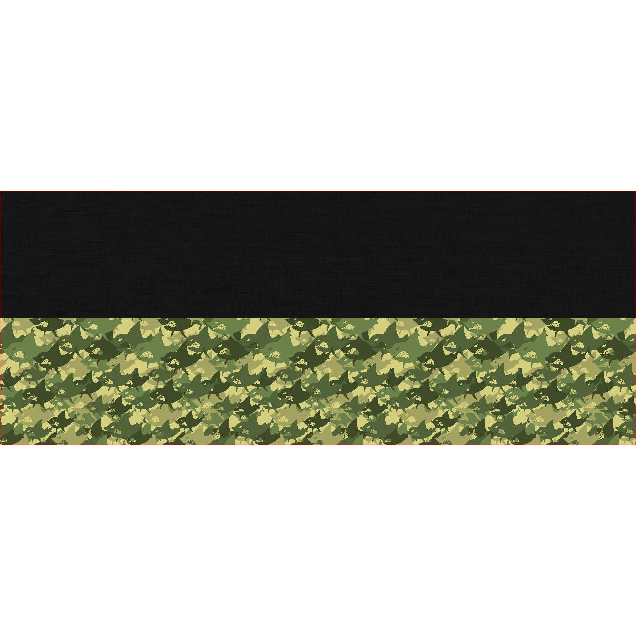 KNOPFSCHAL - HAIE CAMOUFLAGE - Nähset