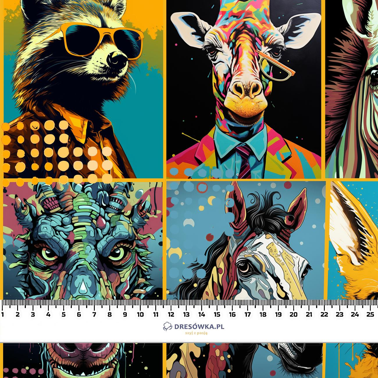 RETRO COMICS M.11 - Baumwoll Webware