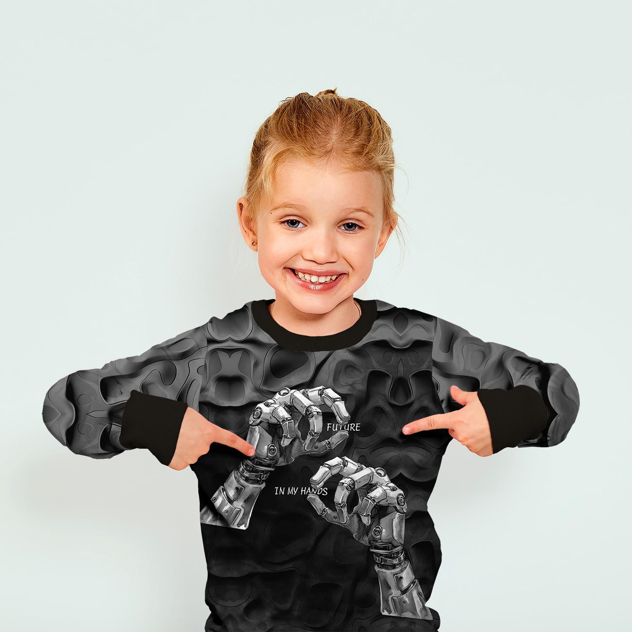 ROBOT wz.14 - Paneel (60cm x 50cm) Sommersweat mit Elastan ITY