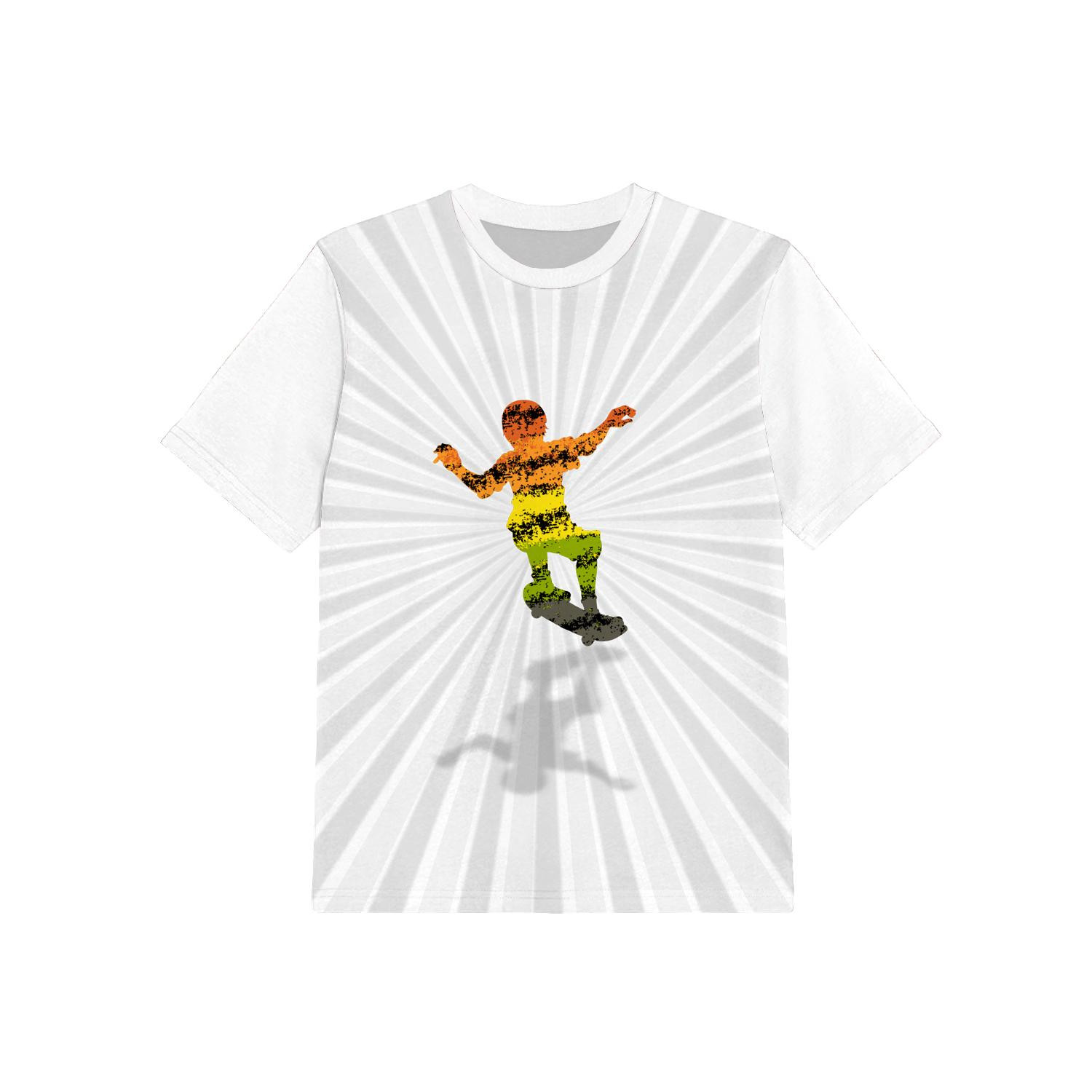 KINDER SPORT T-SHIRT - SKATER Ms. 2  - Single Jersey (128/134)