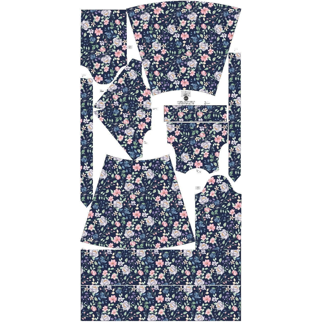 WICKELKLEID MIT RÜSCHEN (ABELLA) - SUMMER FOLK m. 5 - Nähset L