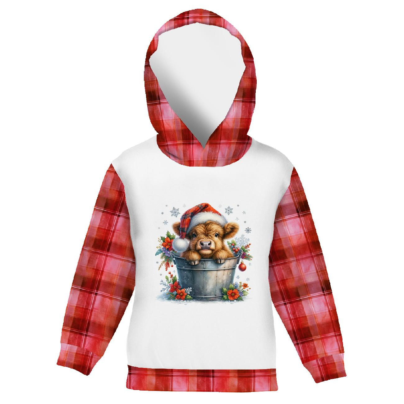 KINDER HOODIE (ALEX) - SWEET COW  - Nähset