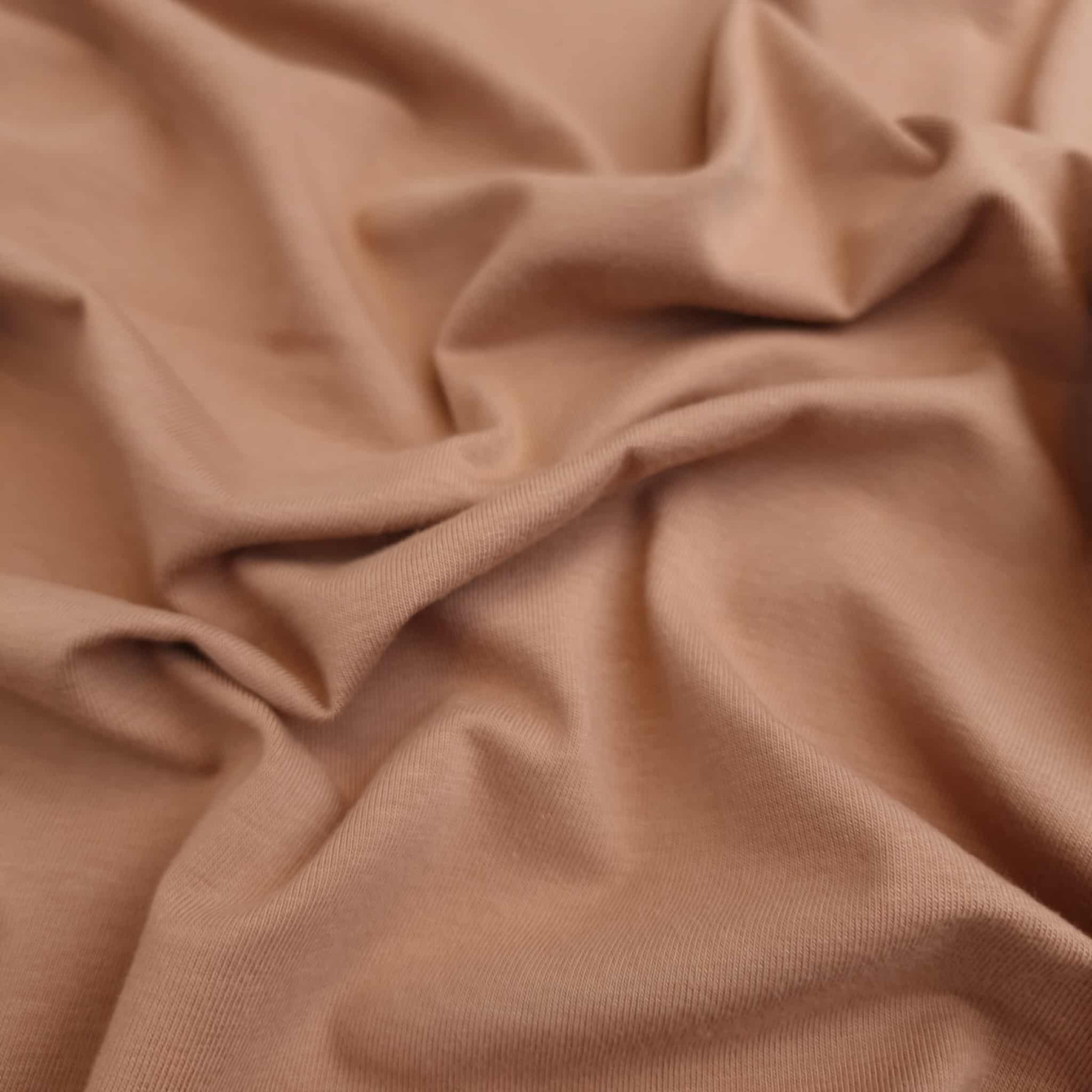 Single jersey mit elastan TE210 - CAMEL (D-212)