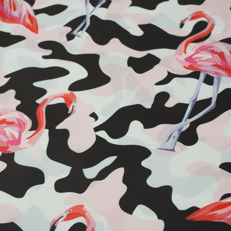 CAMOUFLAGE FLAMINGOS - Nylonstoff