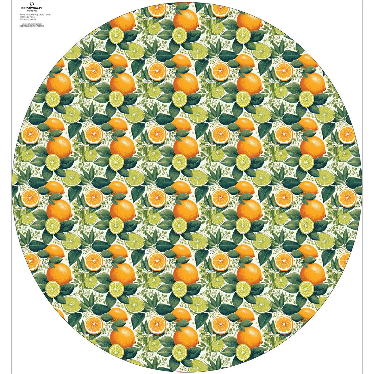 TUTTI FRUTTI MS.11 - groß Tellerrock-Panel 