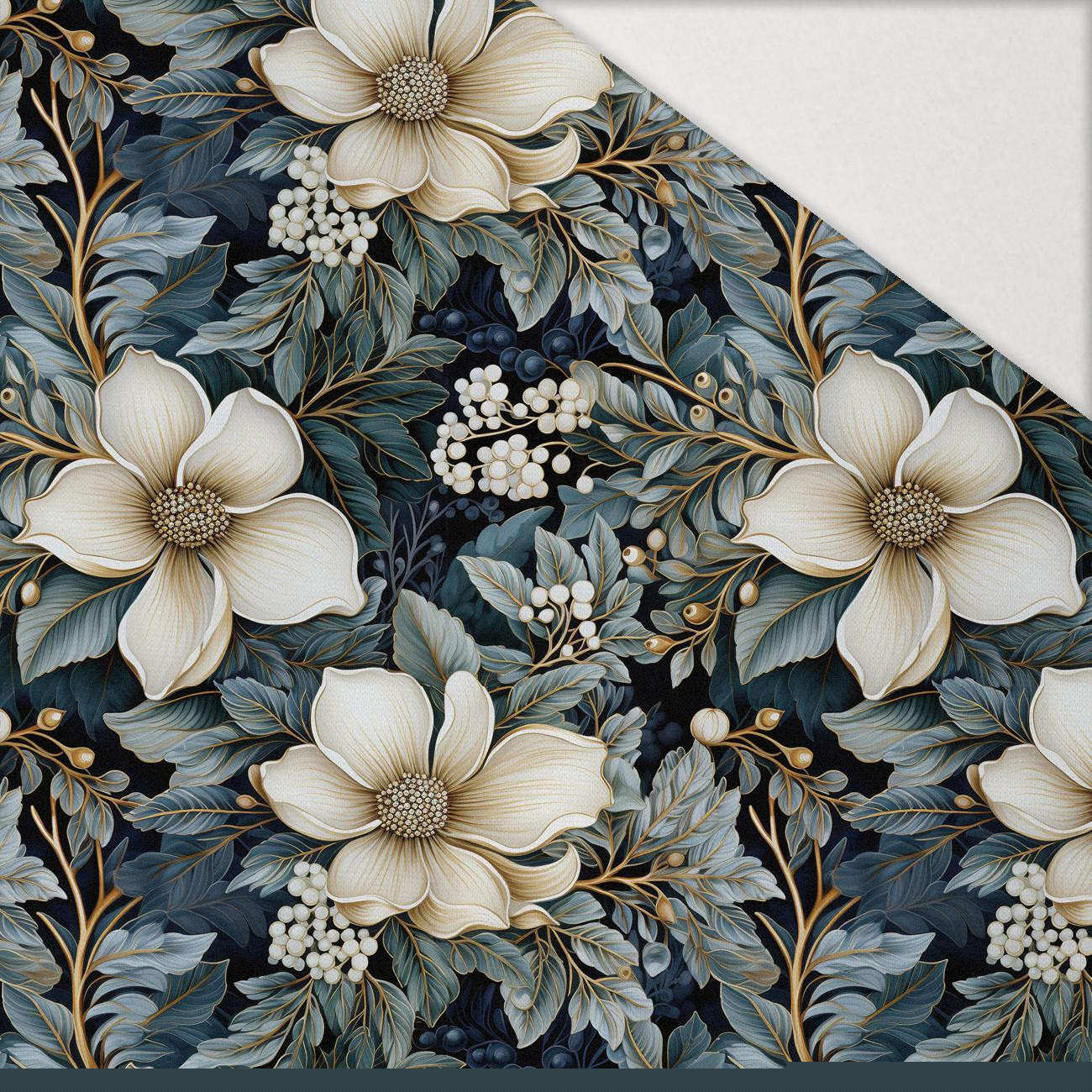 WINTER FLOWERS WZ.9 - Hydrophober angerauter Wintersweat