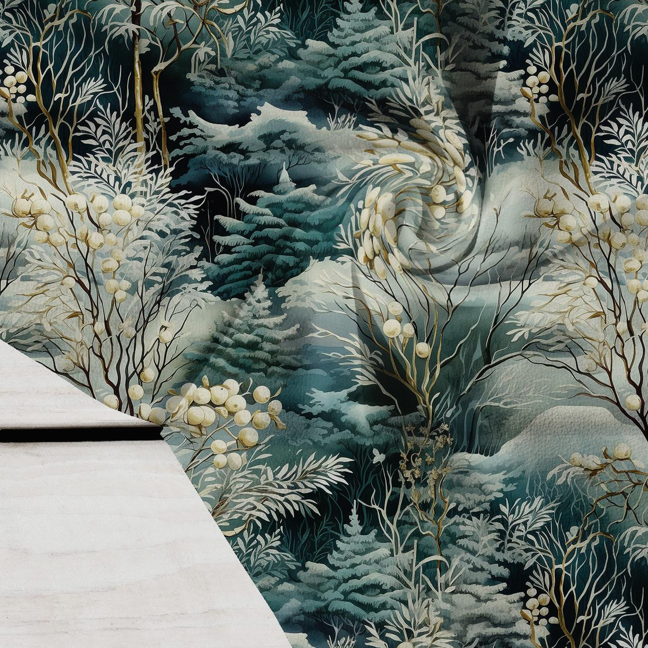 WINTER FOREST M. 3 - Krepp