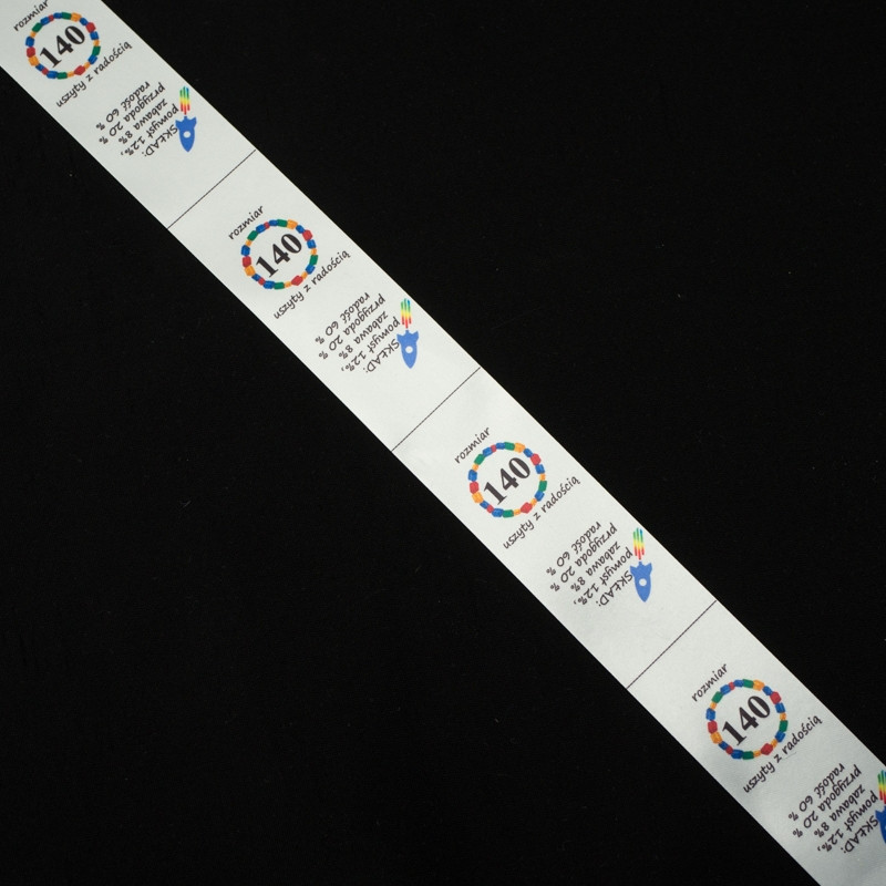 Jungs Textillabel - Größe 140 - 4 Stck Set