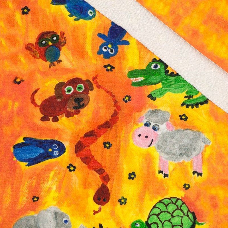 BUNTES ZOO - Paneel Sommersweat 