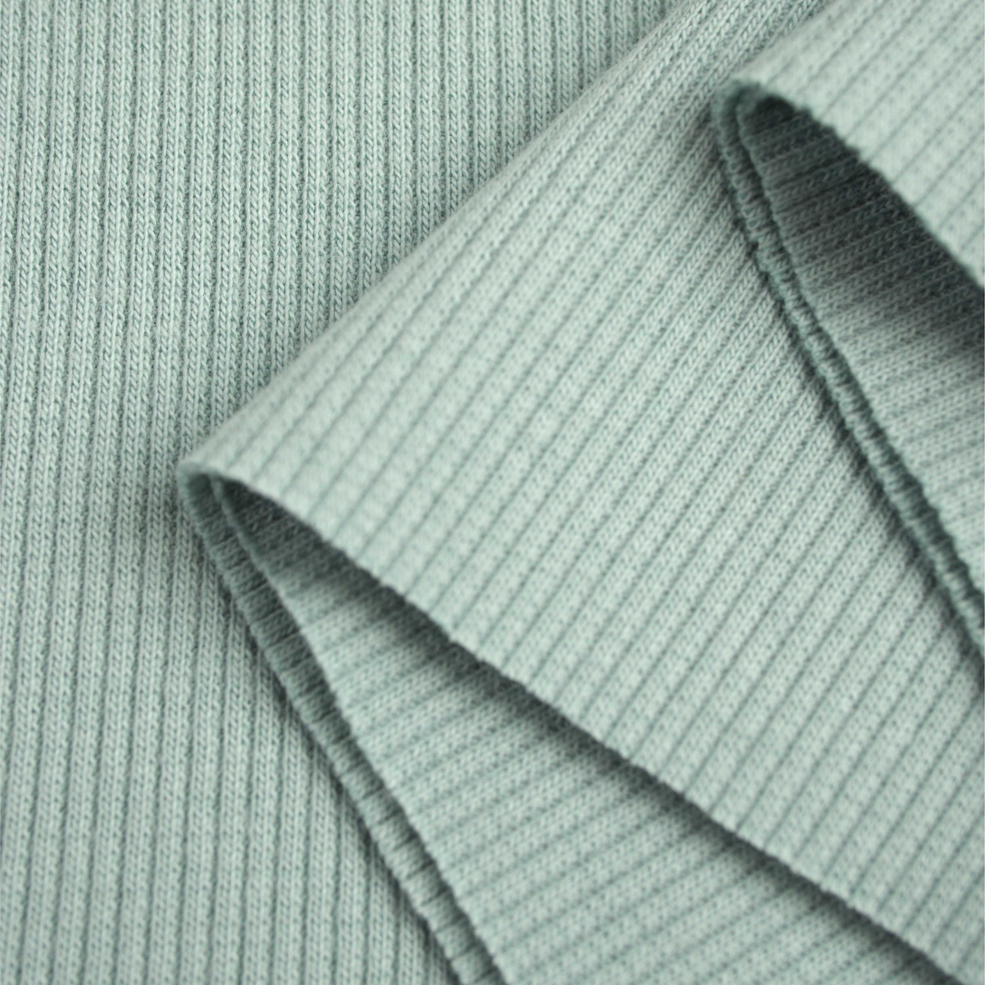 Strickware gerippt - MODERN MINT (D-174)