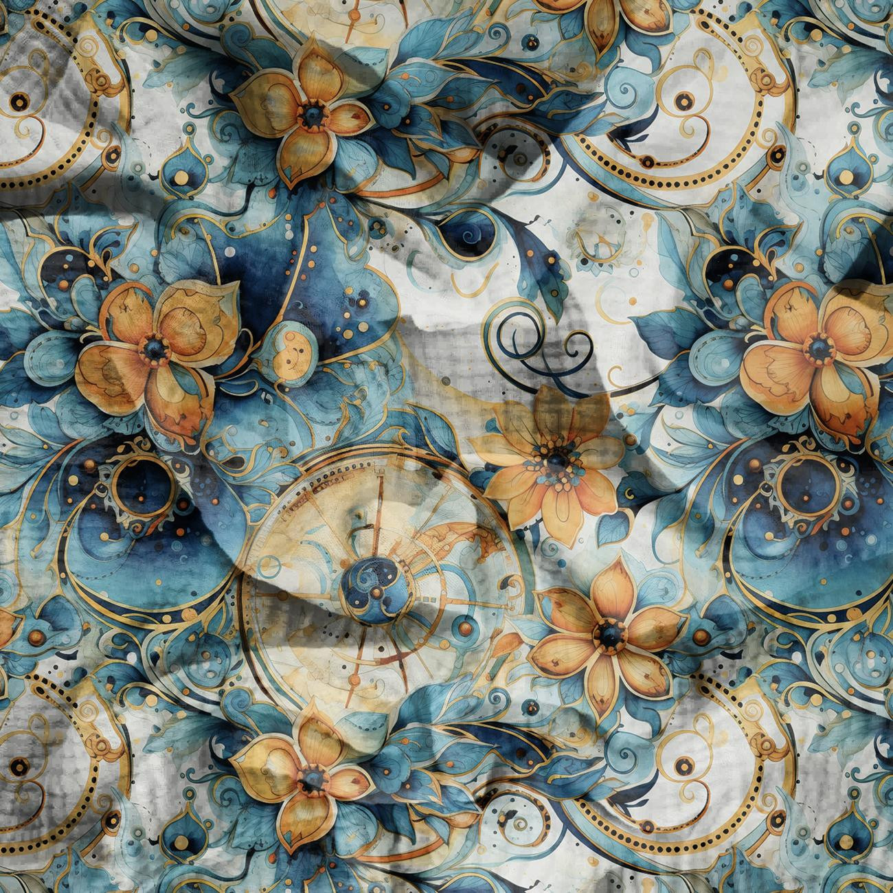 ABSTRACTION wz.21 - Baumwoll Musselin