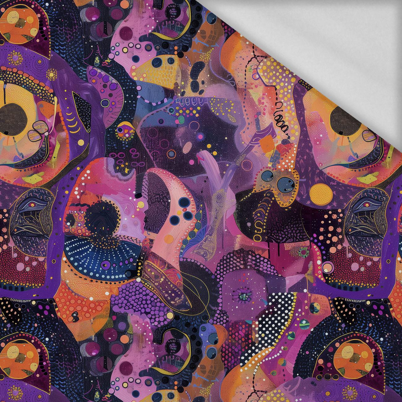 ABSTRACTION WZ.41 - leichte Maschenware angeraut