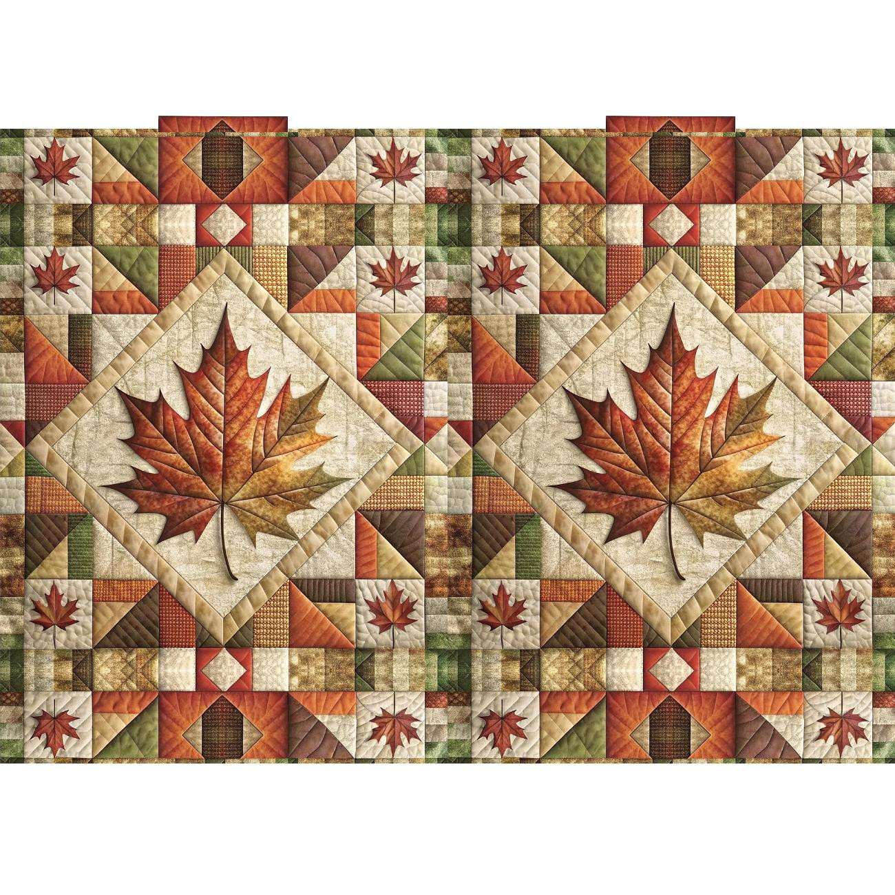 BATIK WZ. 1 - panel 71cm x 100cm/ 2szt. - Baumwoll Webware