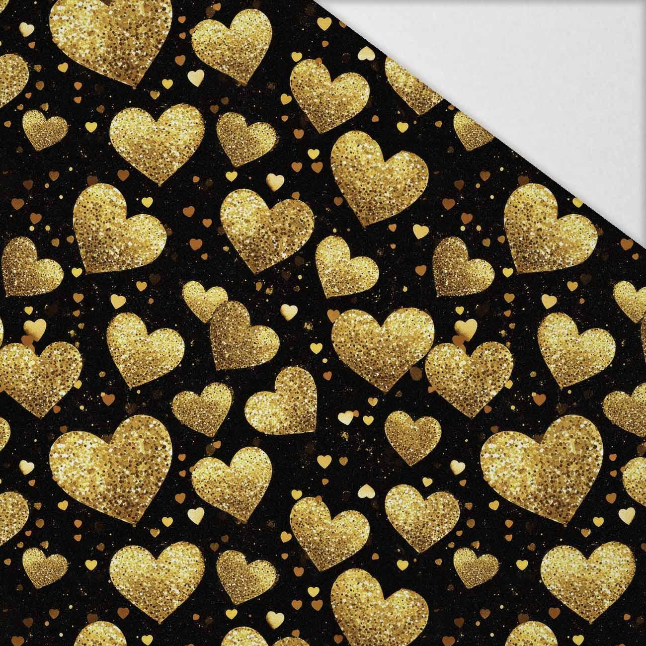 BLACK & GOLD GLAMOUR wz. 5 - Hydrophober angerauter Wintersweat