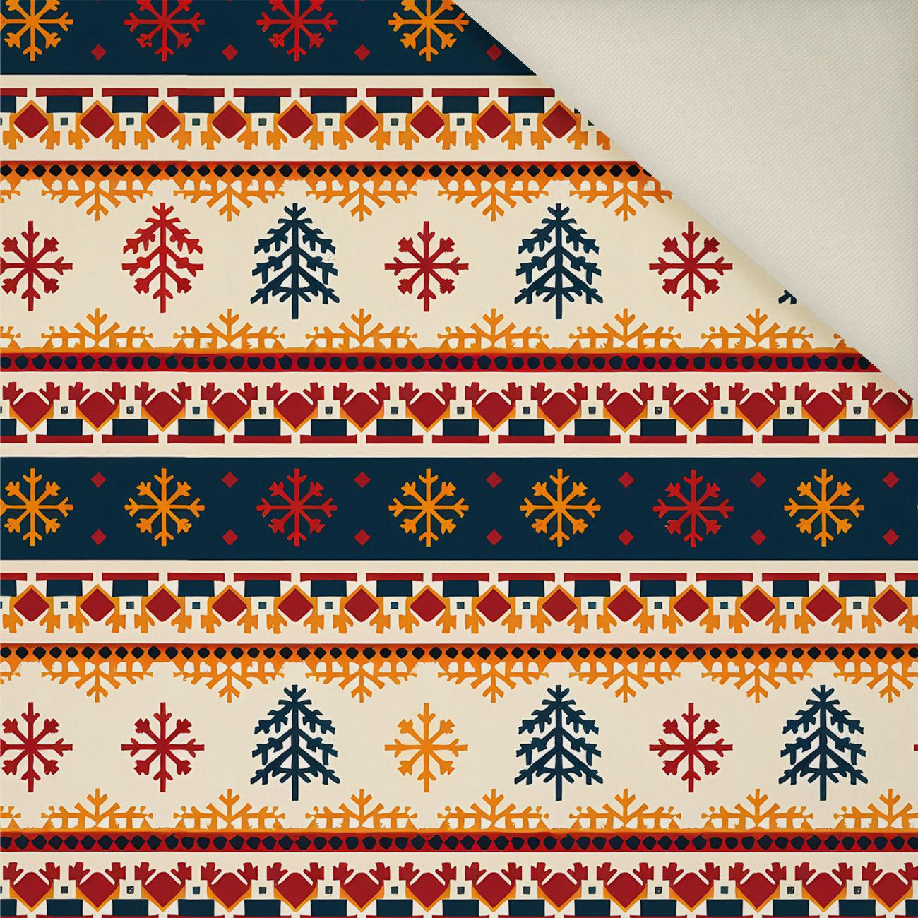CHRISTMAS SWEATER wz.11- Polster- Velours