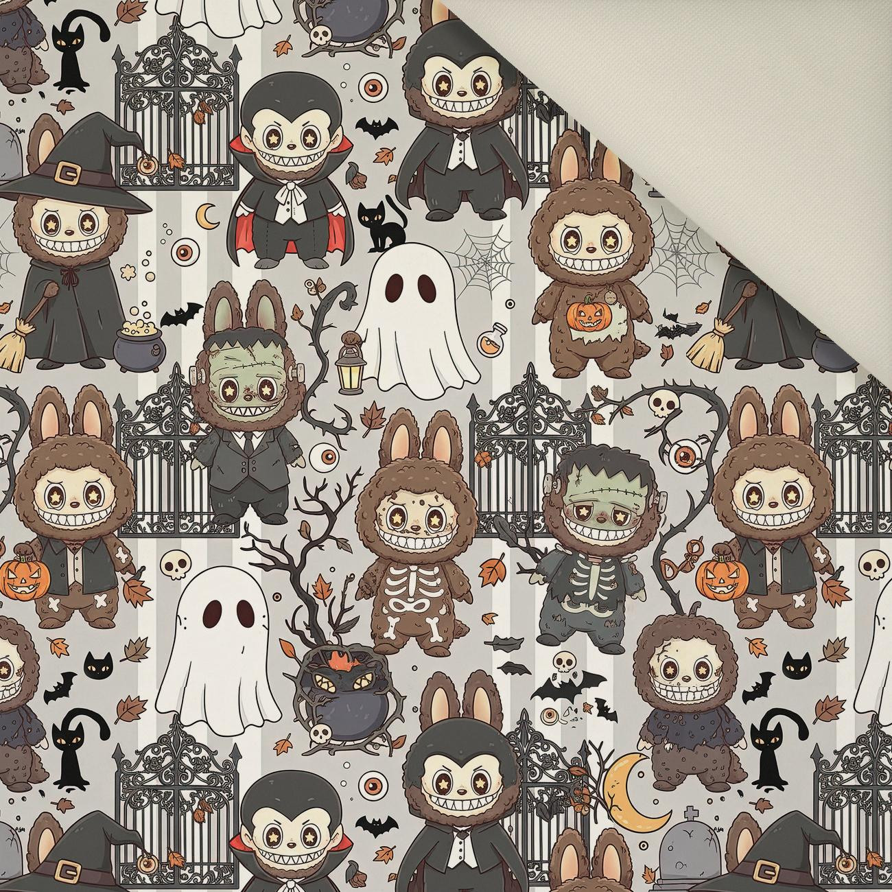 Creepy Cute Halloween WZ.5- Polster- Velours