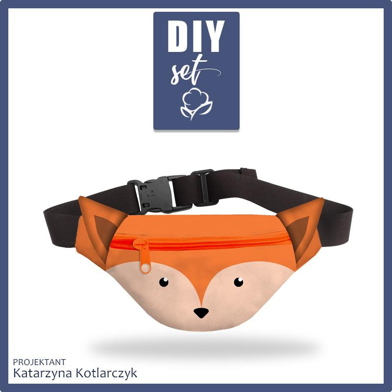 JUNIOR HÜFTTASCHE - FUCHS - klein
