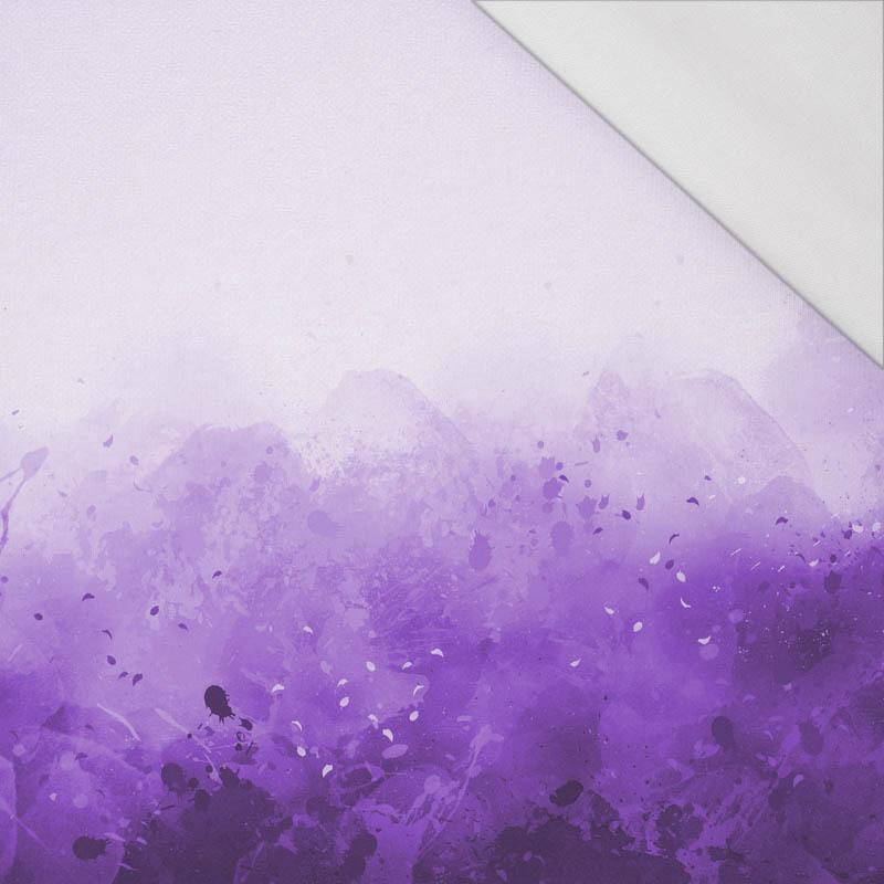 KLECKSE (violett) - SINGLE JERSEY PANEL