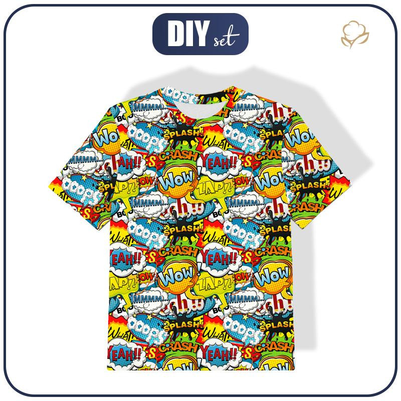 KINDER T-SHIRT- COMICS - Single Jersey