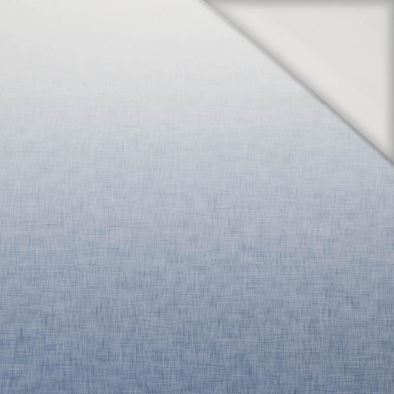 OMBRE / ACID WASH - blau (weiß) - Panel, Viskose Jersey