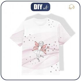 KINDER T-SHIRT (116/122) - FEE / Weiß - Single Jersey 