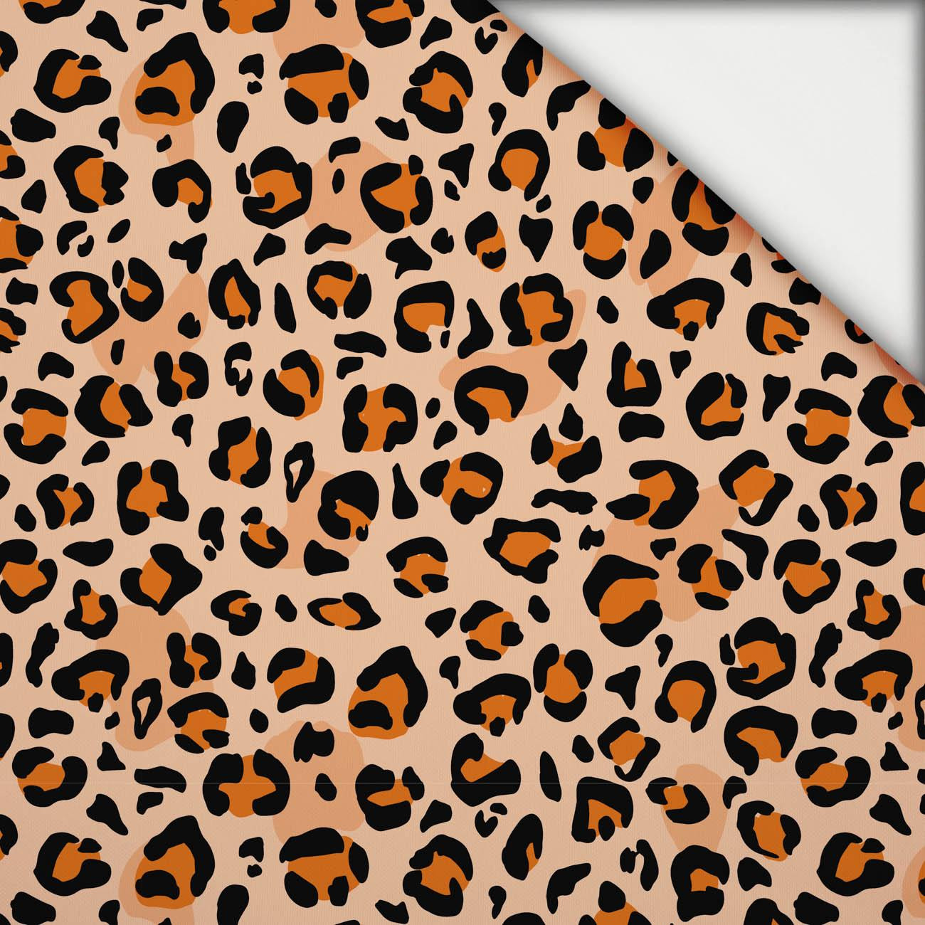 LEOPARD / SPRENKEL  - leichte Maschenware angeraut