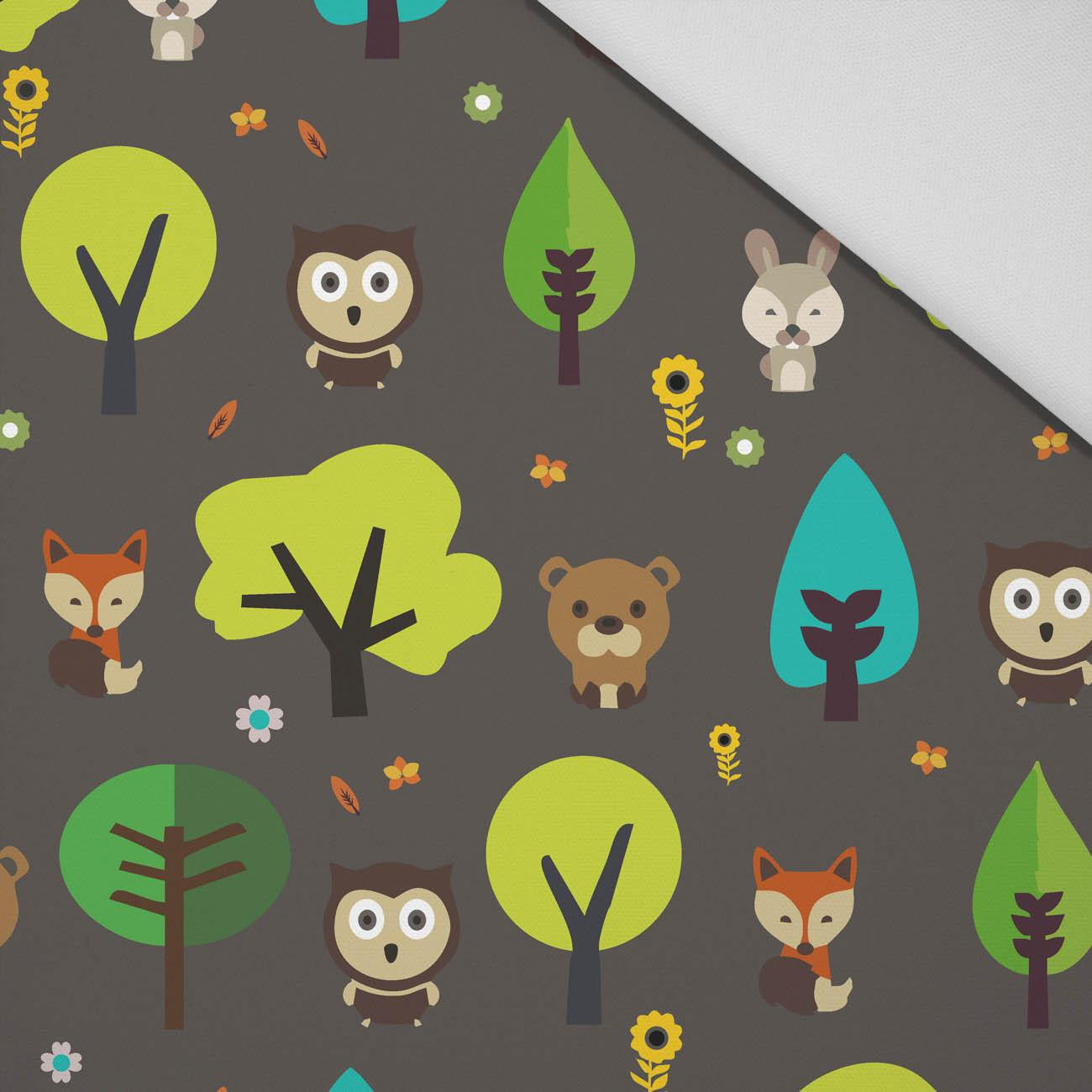 TIERCHEN IM WALD - Bamboo fabric 170g
