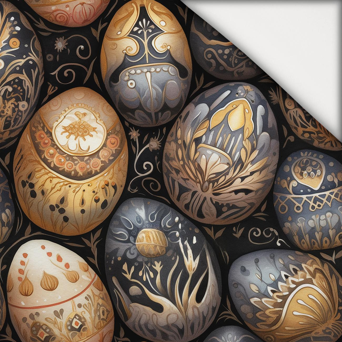 EASTER EGG M. 1 - leichte Maschenware angeraut