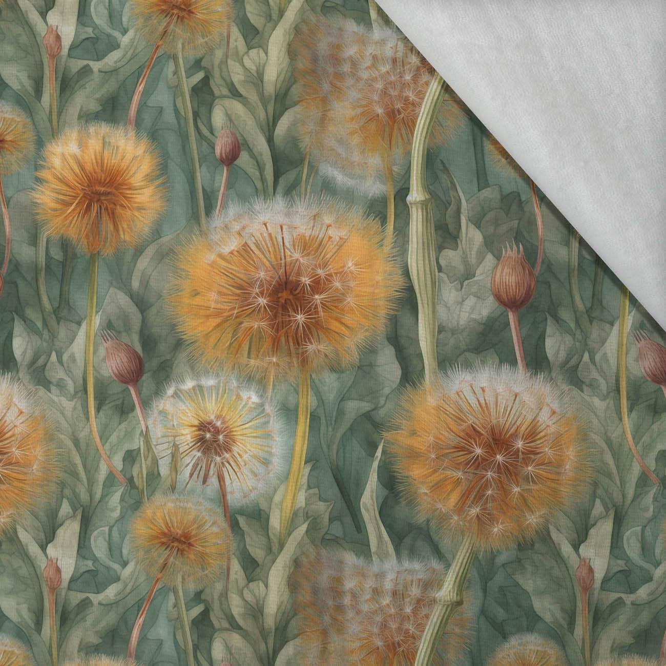 WATERCOLOR DANDELION M. 3 - Baumwoll Musselin