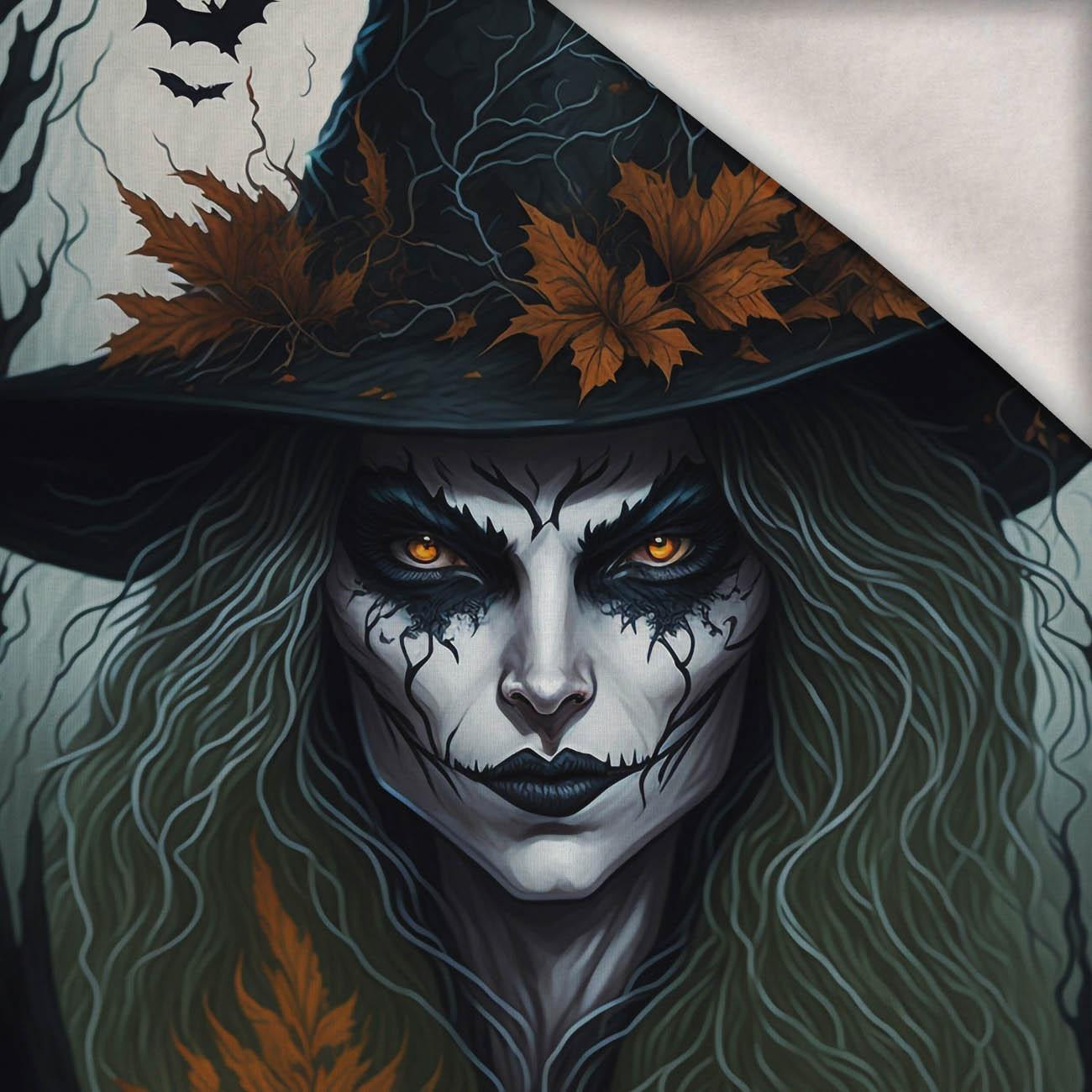 WITCH - Paneel (75cm x 80cm) Wintersweat angeraut mit Elastan ITY