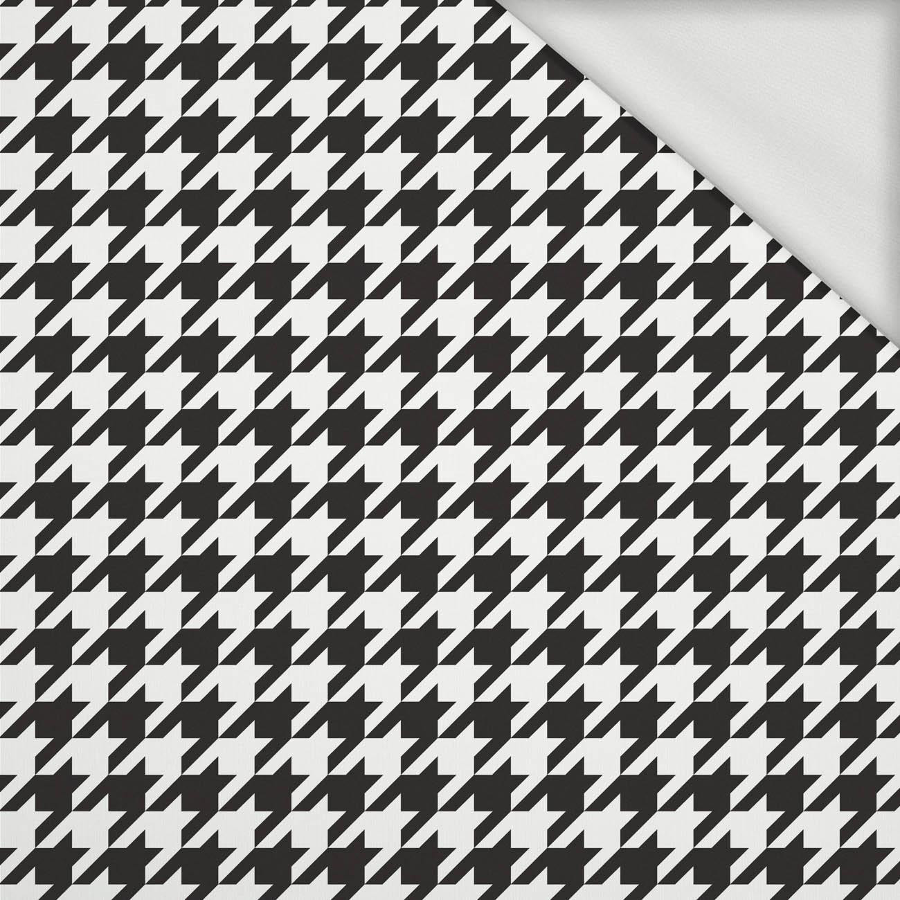 SCHWARZER HAHNENTRITT / WEIẞ - Sommersweat