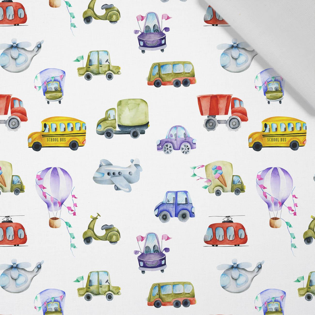 BUNTE FAHRZEUGE (BUNTER VERKEHR) - Baumwoll Webware