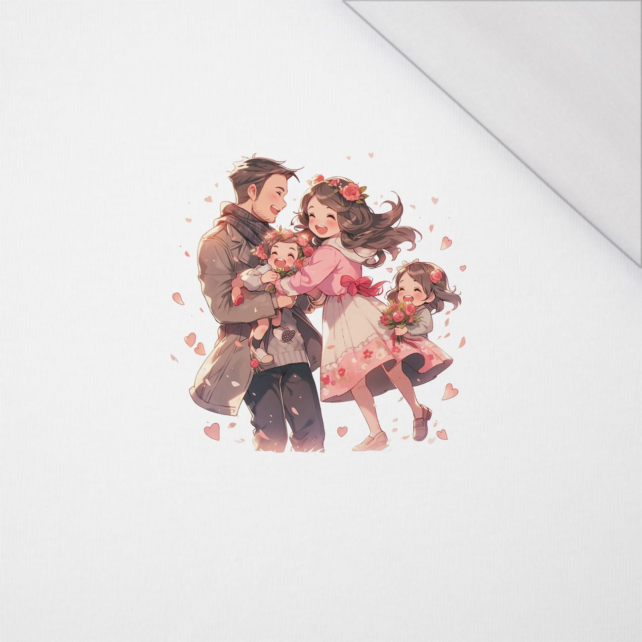 ANIME FAMILY - Paneel (60cm x 50cm) SINGLE JERSEY 