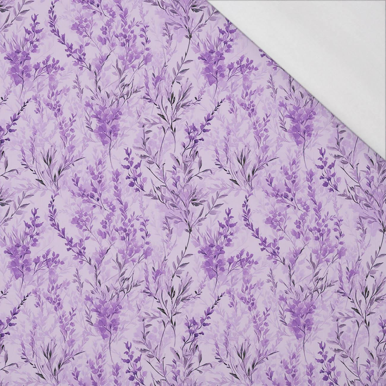 DIGITAL LAVENDER / FLOWERS - Bio Single Jersey Sommersweat