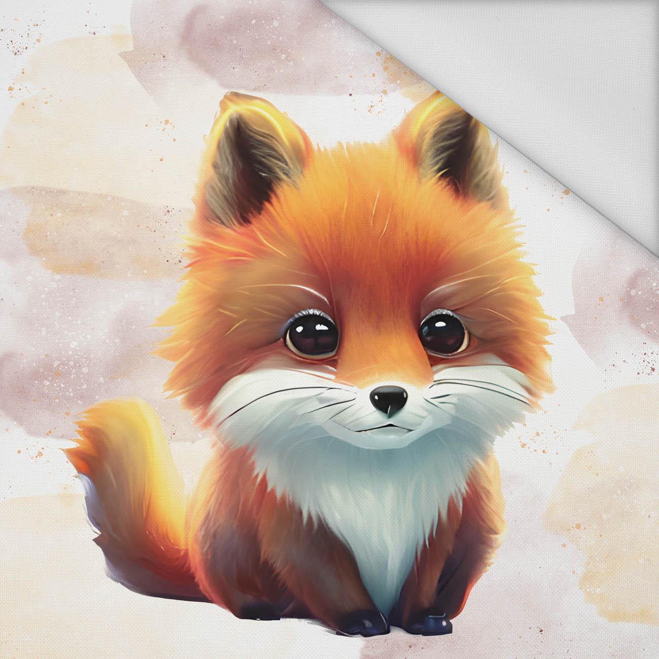 BABY FOX - Paneel (75cm x 80cm) Wasserabweisende Webware